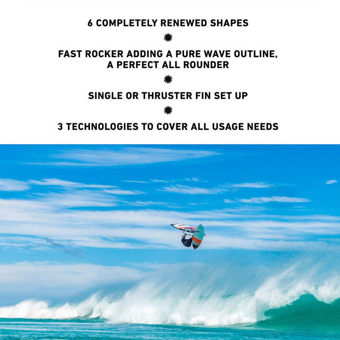 Windsurfboard Freestyle Wave Ltd 230x66cm 114l RRD 26FW114LTD