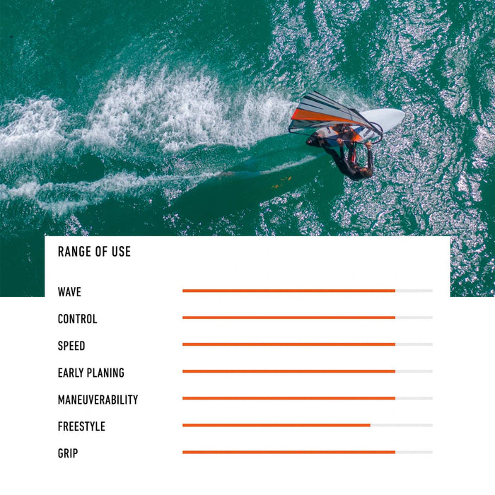 Windsurfboard Freestyle Wave Ltd 230x66cm 114l RRD 26FW114LTD