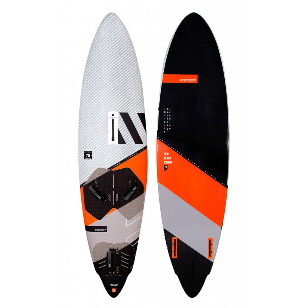 Windsurfboard Freestyle Wave Black Ribbon 224x56cm 78l RRD 26FW78BR