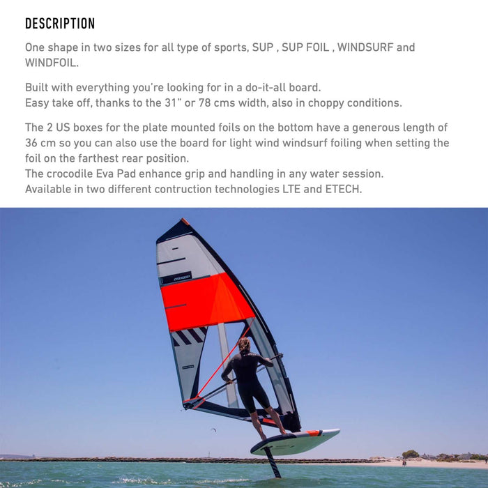 Windfoil Board Hi-Flight E-Tech 240x78cm 150l RRD 26HIFE
