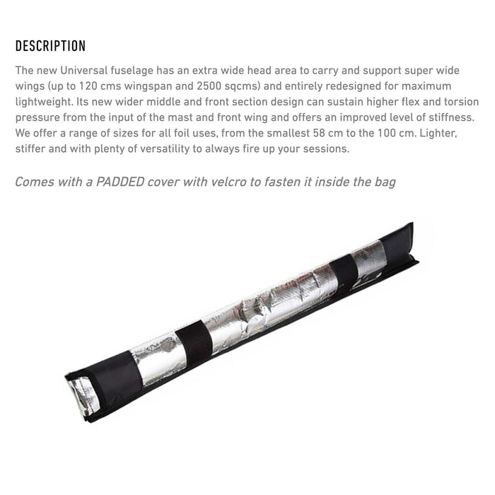 Hydrofoil Fuselage Universalmast Alu 100cm RRD 26UF100