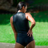 Kurze Neoprenanzug Seventysix Body Vest Damen Frontreißverschluss 2-1 Schwarz Größe 12-XL RRD 2776BV21F_12