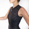 Kurze Neoprenanzug Seventysix Body Vest Damen Frontreißverschluss 2-1 Schwarz Größe 6-S RRD 2776BV21F_6