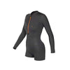 Kurze Neoprenanzug Seventysix Shortleg Damen Frontreißverschluss 2-2 Grau Größe 12-XL RRD 2776FZ22SF_12