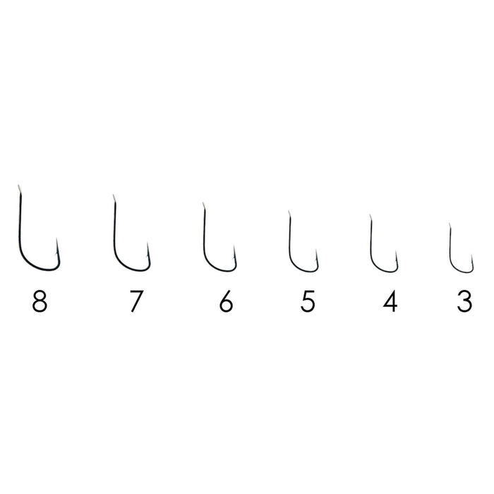 Angel Sode Haken 9423 Kohlenstoffstahl Nickel №6 20 Stück Expert Predator 27770