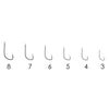 Angel Sode Haken 9423 Kohlenstoffstahl Nickel №6 20 Stück Expert Predator 27770