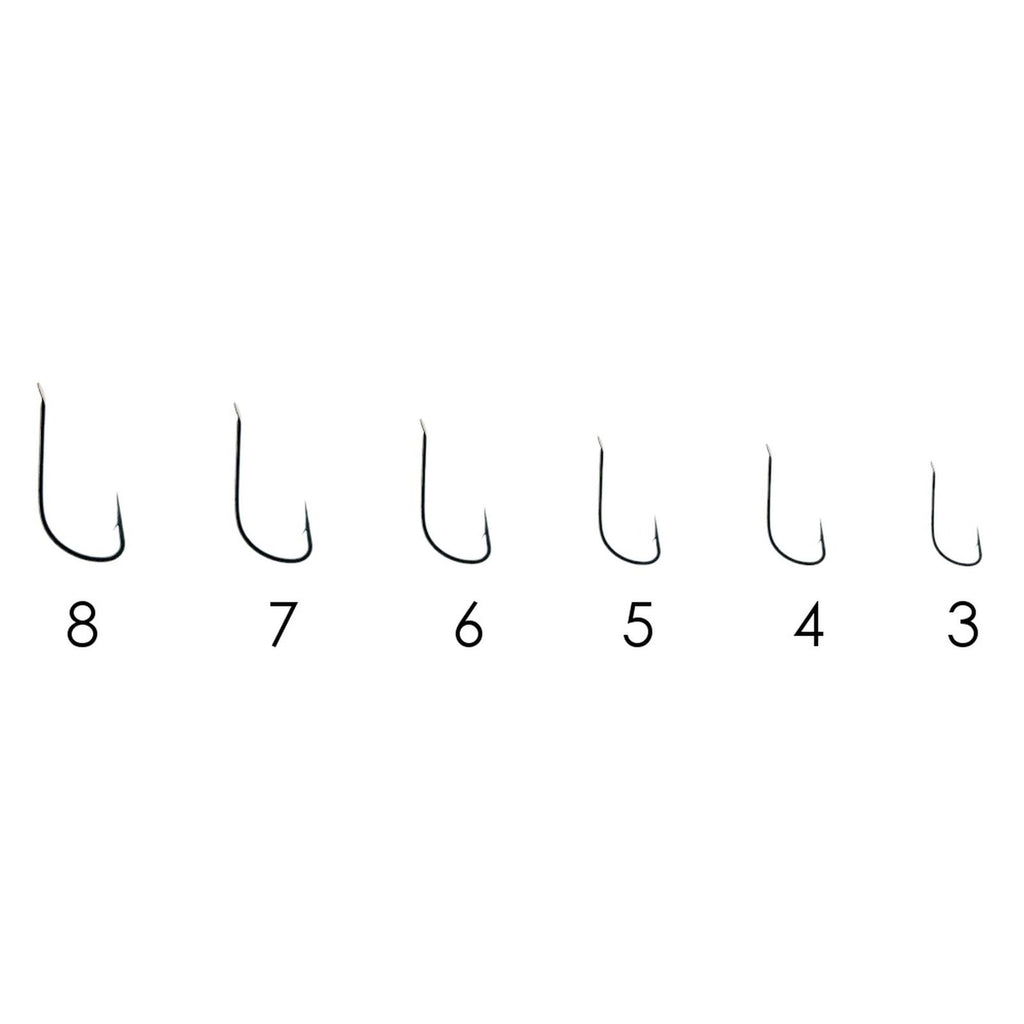 Angel Sode Haken 9423 Kohlenstoffstahl Nickel №8 20 Stück Expert Predator 27780