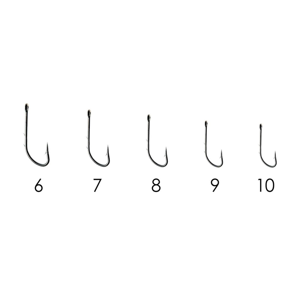 Angel Baitholder Haken 4803 Kohlenstoffstahl Nickel №6 20 Stück Expert Predator 27790