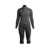 Kurzen Neoprenanzug Amazone Overknee Frau Brust Zip 3-2 Grau Größe 12-XL RRD 27AMCZ320_12