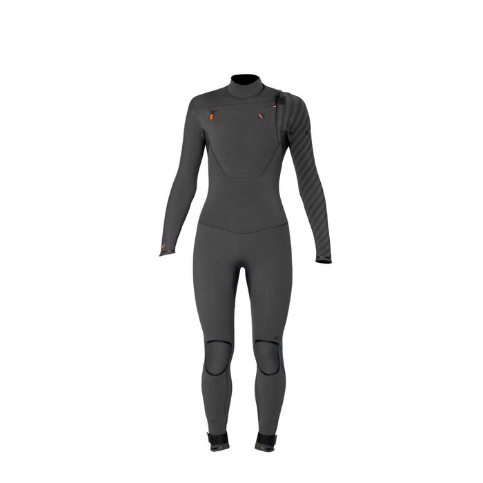 Kurzen Neoprenanzug Amazone Overknee Frau Brust Zip 3-2 Grau Größe 14-XXL RRD 27AMCZ320_14