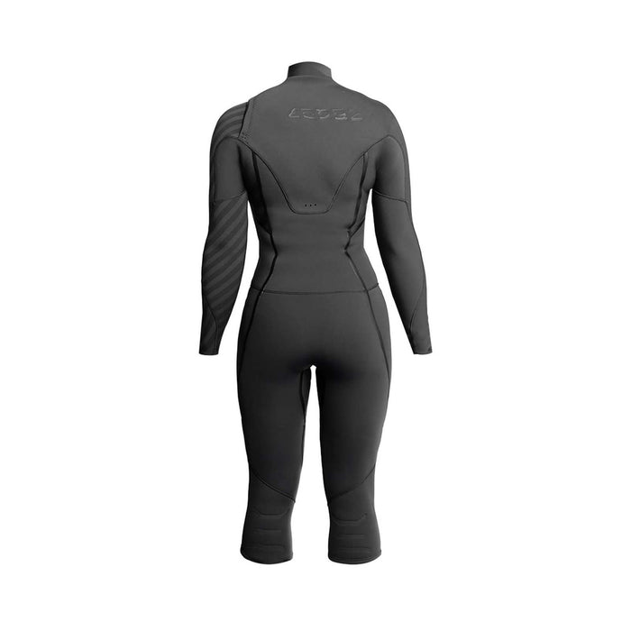 Kurzen Neoprenanzug Amazone Overknee Frau Brust Zip 3-2 Grau Größe 8-M RRD 27AMCZ320_8