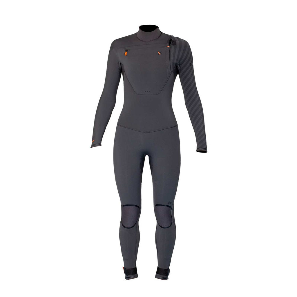 Vollanzug Amazone Frau Brust Zip 4-3 Grau Größe 12-XL RRD 27AMCZ43_12