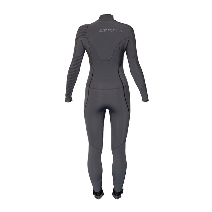 Vollanzug Amazone Frau Brust Zip 4-3 Grau Größe 6-S RRD 27AMCZ43_6