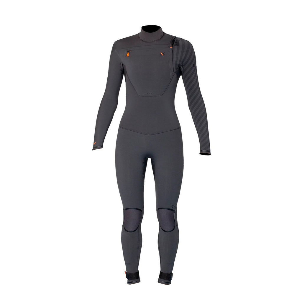Vollanzug Amazone Frau Brust Zip 4-3 Grau Größe 8-M RRD 27AMCZ43_8