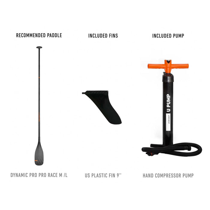 Aufblasbares SUP Board Air Race Hi-Perfo 14'0''x24''x6'' 285l RRD 27AR1424