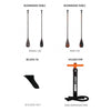 Aufblasbares SUP Board Air Tourer Perfo 12'0''x32''x6'' 320l RRD 27ATO1232