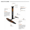 Hydrofoil Set Blaze Alu Y27 Größe 950-85 RRD 27BLAF950S