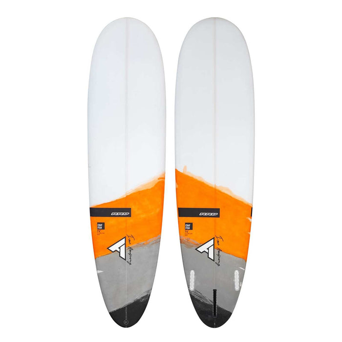 Surfboard Crayfish Grau-Orange 6'6''x22 1-2''x2 3-4'' 48l RRD 27CRA66