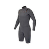 Kurze Neoprenanzug Celsius Shorty Mann Brustreißverschluss Langarm 3-2 Grau Größe M RRD 27CSCZ32SLS_M