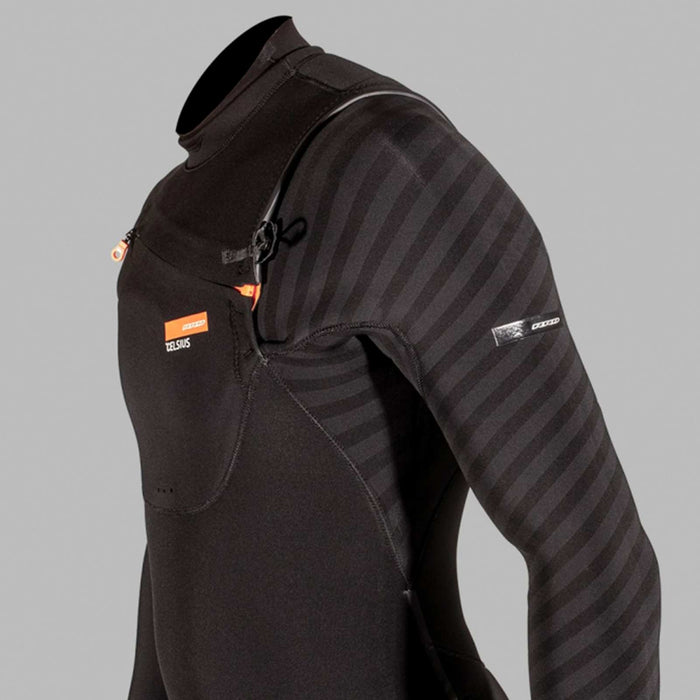 Vollanzug Celsius Mann Chest Zip 4-3 Grau Größe 3XL RRD 27CSCZ43_3XL