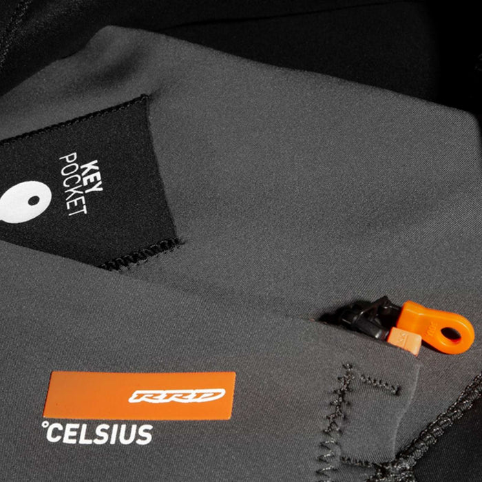 Vollanzug Celsius Mann Chest Zip 4-3 Grau Größe 3XL RRD 27CSCZ43_3XL