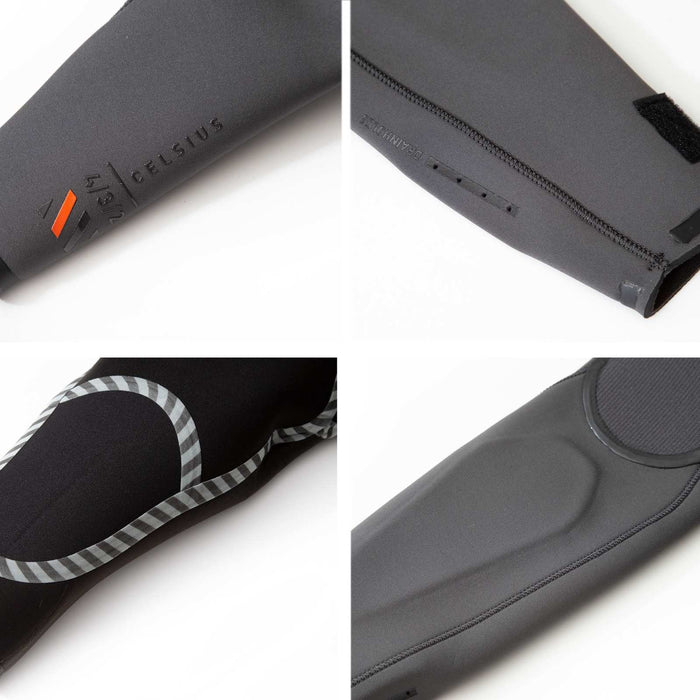 Vollanzug Celsius Mann Brustreißverschluss 5-3 Schwarz Größe XXL RRD 27CSCZ53_XXL