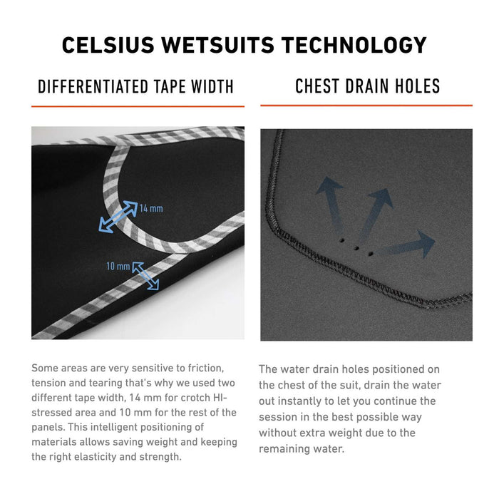 Neoprenweste Celsius Mann 2-1 Grau Größe XS RRD 27CSV21F_XS