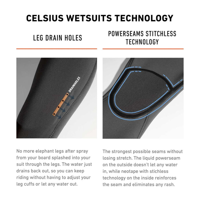 Neoprenweste Celsius Mann 2-1 Grau Größe XS RRD 27CSV21F_XS