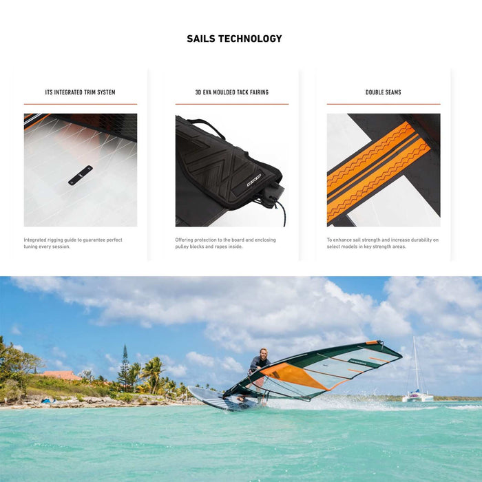 Windsurfsegel Evolution Y27 Größe 6.5 RRD 27E_44_6_5