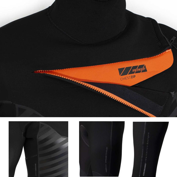 Vollanzug Fahrenheit Herren Brustreißverschluss 5-4-3 Größe 3XL RRD 27FRCZ543_3XL