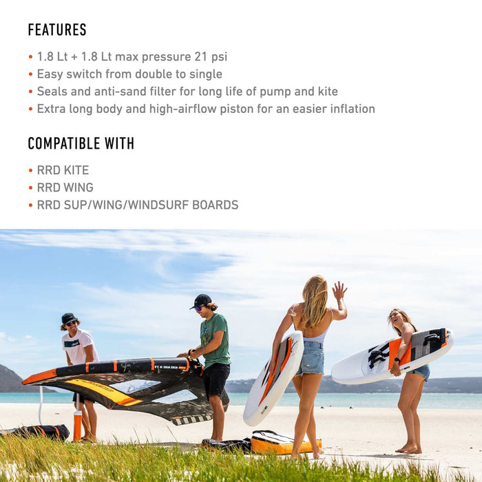 Universalpumpe für iSUP Boards RRD 27HP2R