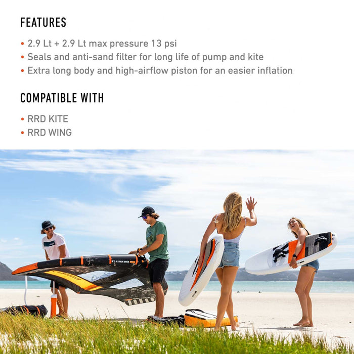 Wing-Kite Doppel-Action-Pumpe RRD 27HP3R