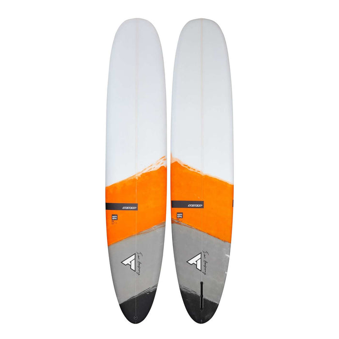 Surfboard Happy Hippo Grau-Orange 9'4''x23 1-8''x3'' 80l RRD 27HPHA94