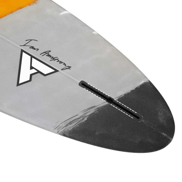 Surfboard Happy Hippo Grau-Orange 9'4''x23 1-8''x3'' 80l RRD 27HPHA94
