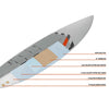 Kiteboard Maquina Lte Y27 5’11''x18 1-4''x2 1-8'' 24l RRD 27MAQ511LTE