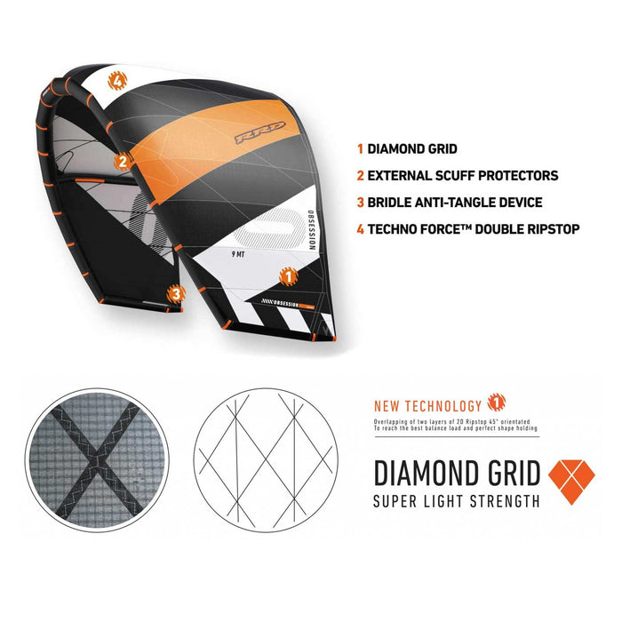 Kite Obsession Streifen Y27 9 RRD 27OB19KB1