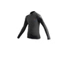Rashguard Lycra Junior Langarm 2-1 Grau Größe 6 RRD 27RGJLS_6