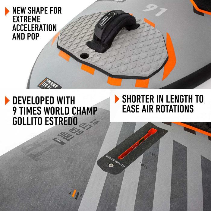 Windsurf Brett Trigger Ltd 91l 215x60cm RRD 27TR91L