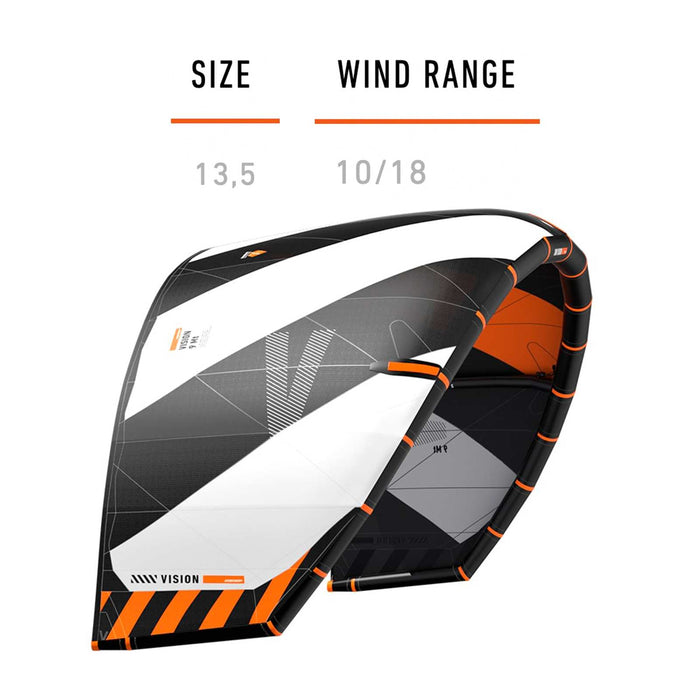 Kite Vision Streifen One Strut Größe 13.5 RRD 27VS135KS
