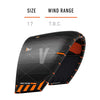 Kite Vision Schwarz One Strut Größe 17 RRD 27VS17KB