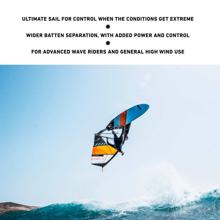 Windsurfsegel Vogue Silber Y27 Größe 3.4 RRD 27VS_44_3_4