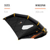 Wing Foil Wing Wind Schwarz Größe 5.0 RRD 27WW50B