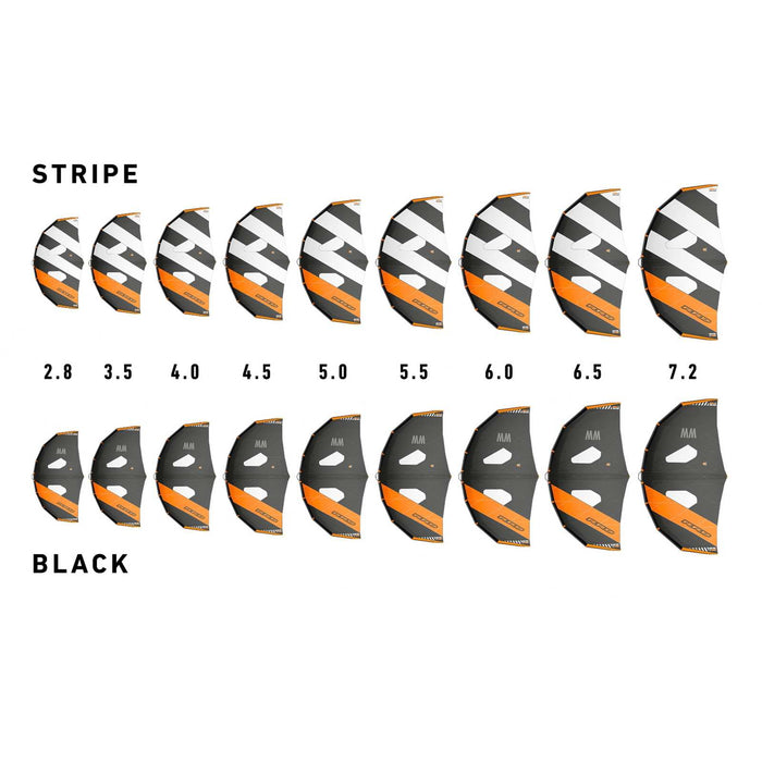 Wing Foil Wing Wind Schwarz Größe 6.5 RRD 27WW65B