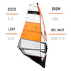Windsurfsegel X-Wing Y27 Größe 5.2 RRD 27XWG_H3_5_2