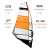 Windsurfsegel X-Wing Y27 Größe 7.8 RRD 27XWG_H3_7_8