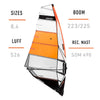 Windsurfsegel X-Wing Y27 Größe 8.4 RRD 27XWG_H3_8_4