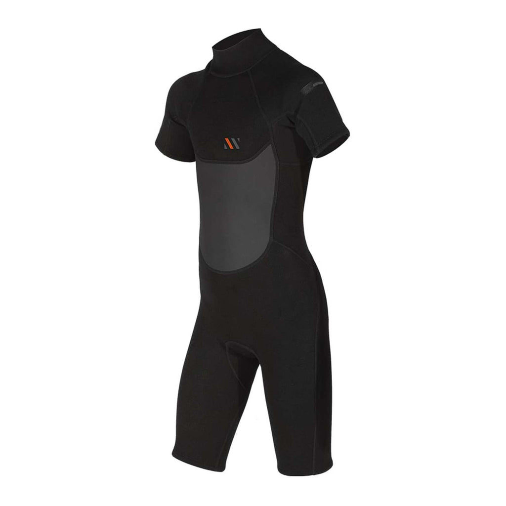Kurze Neoprenanzug Zero Junior Back Zip 2-2 Schwarz Größe 10 RRD 27ZRJBZ22S_07_10