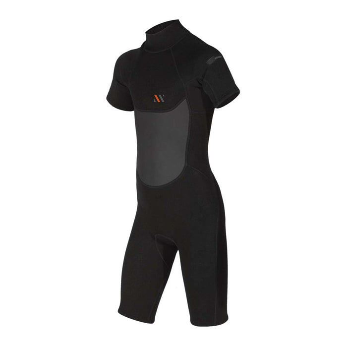Kurze Neoprenanzug Zero Junior Back Zip 2-2 Schwarz Größe 10 RRD 27ZRJBZ22S_07_10