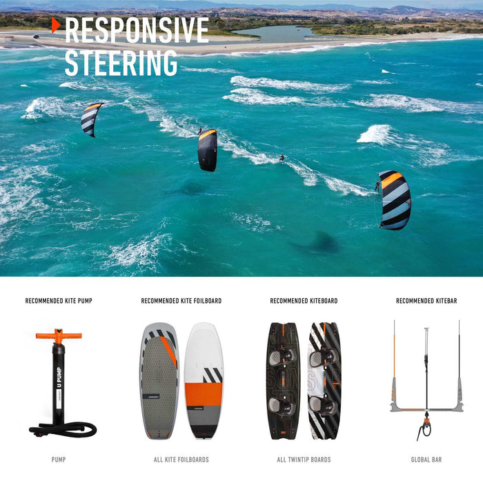 Kite Passion Schwarz Lightwind Größe 13.5 RRD 28PA135KB