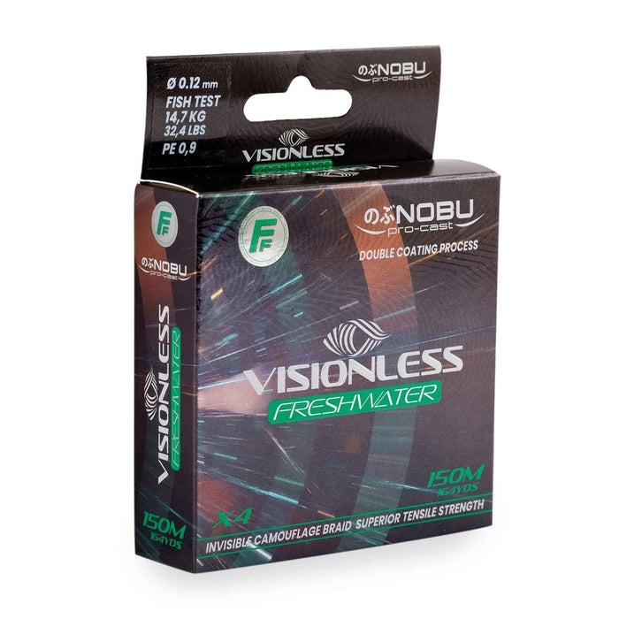 Angelschnur Nobu Visionless Süßwasser 300m 0,12 Fishing Ferrari 3017612